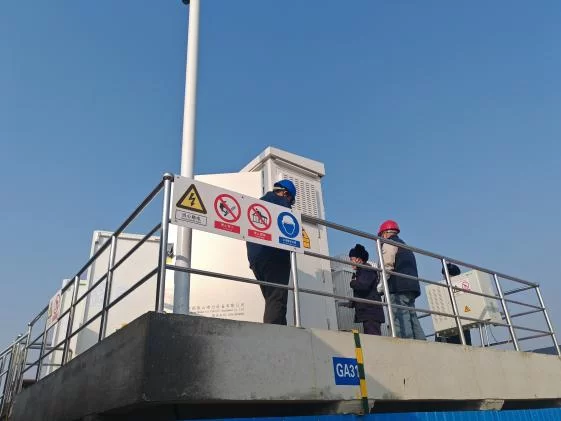 瑞安公司：华电山东莱州大型盐碱滩涂光储一体化项目 二期400兆瓦光伏发电项目送电