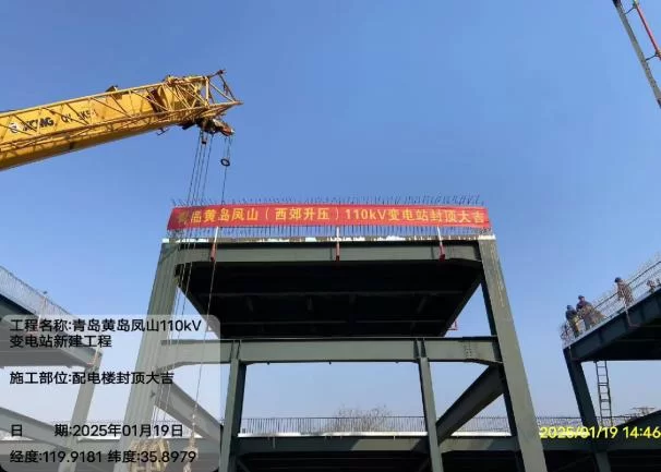 瑞安公司：东营董官（后缪）220千伏变电站 新建工程电气设备进场安装