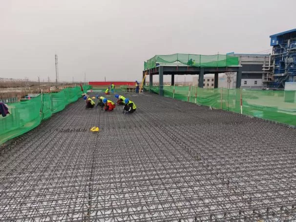 瑞安公司：东营河口海昌 110千伏变电站冲刺土建转序