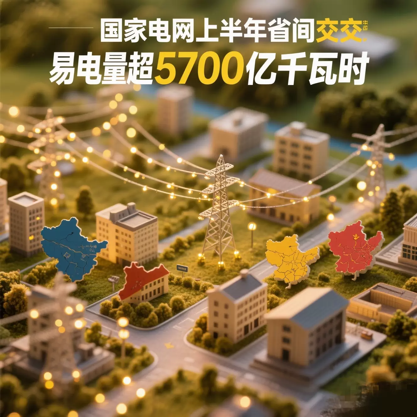 国家电网上半年省间交易电量超5700亿千瓦时
