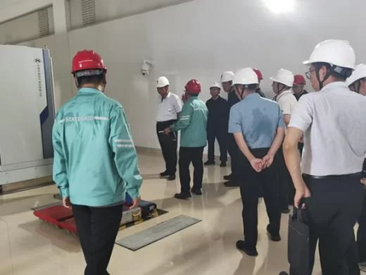 监理公司：国网公司建设部领导赴潍坊吉庆 220千伏变电站工程检查指导工作