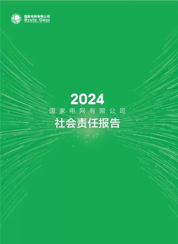 国家电网公布社会责任报告全文！披露2024履责数据与2025履责承诺