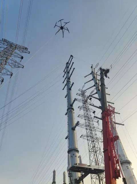 瑞安公司：潍坊寿光正阳110千伏线路工程 同塔四回停电工作完成