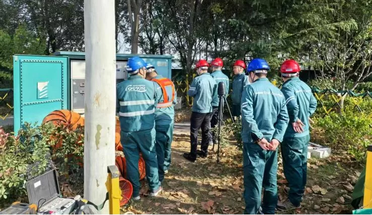 监理公司：接受上级单位领导检查