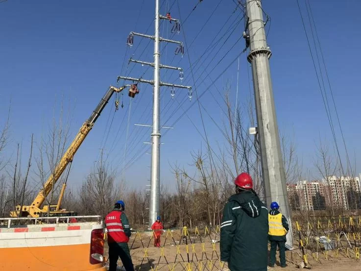 监理公司：东营城西站35千伏线路工程顺利投产送电