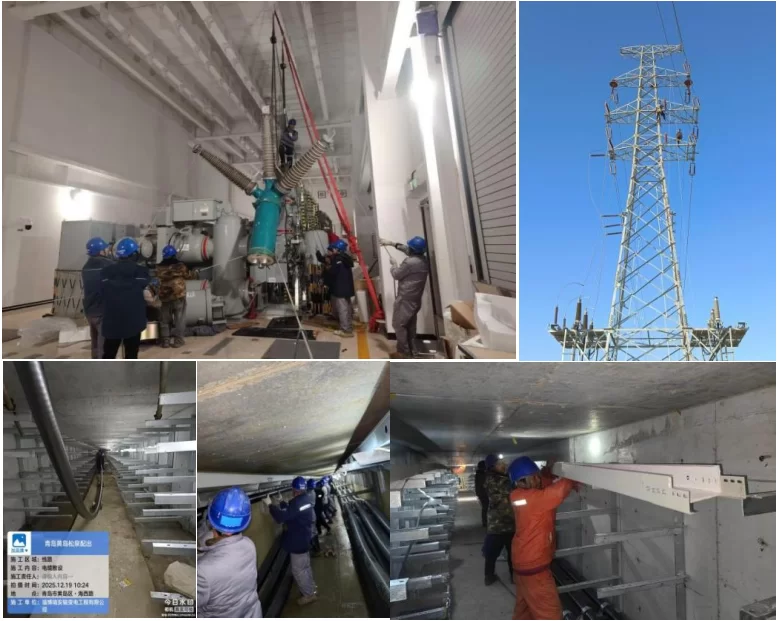 瑞安公司：黄岛松泉220千伏变电站 110千伏配套送出工程两回电缆线路成功送电