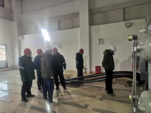 监理公司：山东省电力公司GIS专项检查组 莅临潍坊吉庆项目检查指导工作