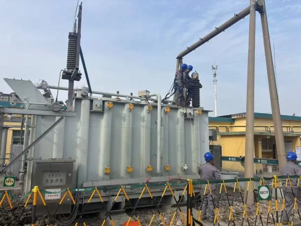 瑞安公司：跨越60公里的&ldquo;电力接力&rdquo; &mdash;&mdash;110千伏杨绍站与南郊站主变对调