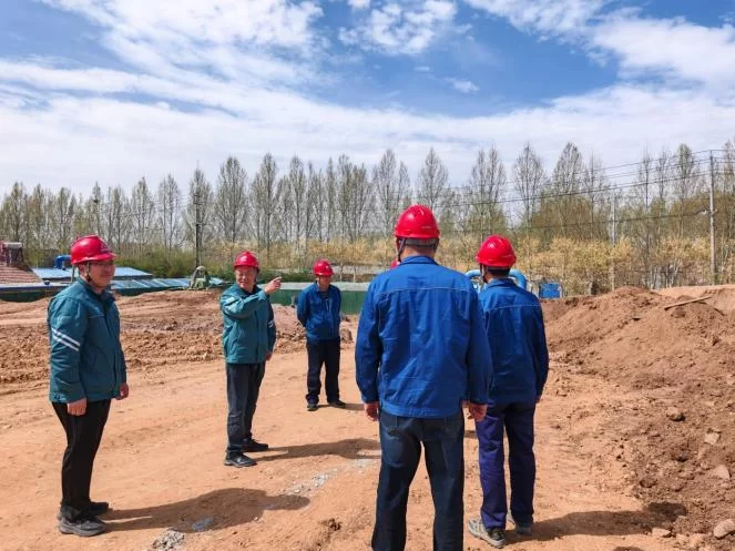 监理公司：潍坊供电公司领导莅临潍坊安丘归家（江山）110千伏变电站项目现场检查指导工作