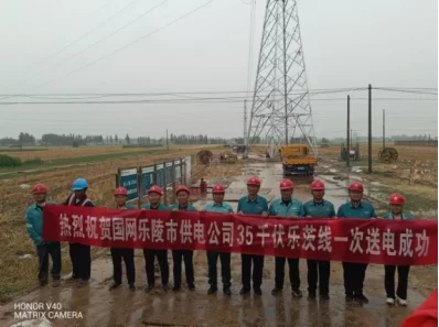 监理公司：德州乐陵两项35千伏线路工程顺利投产送电