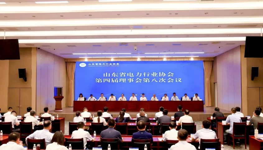 泉舜集团：聚力行业发展 泉舜集团代表出席 山东省电力行业协会第四届理事会第八次会议
