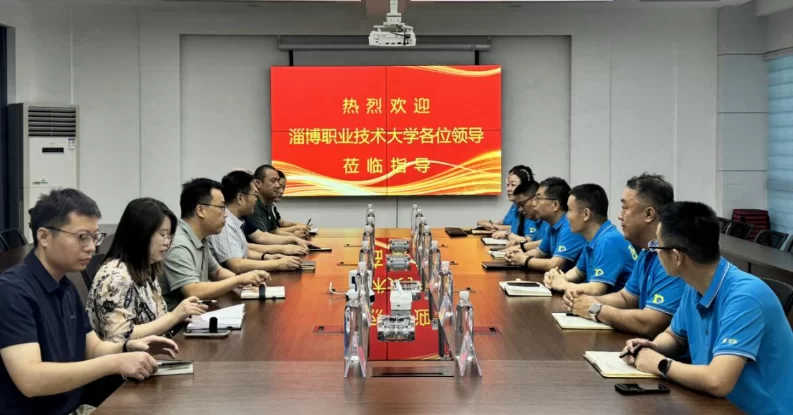 安澜公司：校企携手聚力新能源 &mdash;&mdash;淄博职业技术大学赴山东安澜电力科技有限公司考察交流