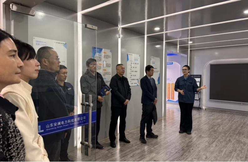 安澜公司：山东省总工会专家组对安澜公司电力工匠培训站开展省级创建验收